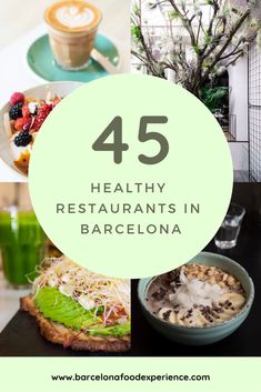 the top 25 healthy restaurants in barcelona