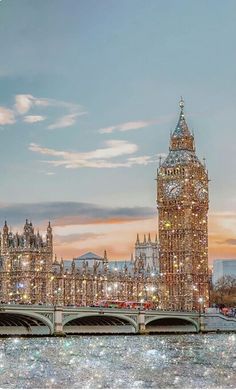 the big ben clock tower towering over the city of london