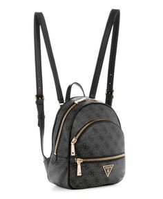 PRICES MAY VARY. Interior features 1 zip pocket and 2 slips. Exterior 2 front zip pockets Shiny gold hardware l: 8" w: 4" h: 11" Top handle strap Classic Michael Kors Luxury Backpack, Guess Bags Backpack, Cute Black Backpack, Black Backpack With Zipper Closure For Shopping, Cheap Black Backpack For On-the-go, Elegant Black Backpack With Gold-tone Hardware, Black Backpack With Gold-tone Hardware For Travel, Black Backpack With Gold-tone Hardware For Daily Use, Black Backpacks