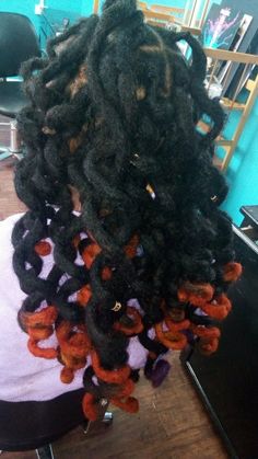 Thick Curly Locs, Loc Styles For Thick Locs, Thick Locs On Black Women, Thick Dreadlocks, Natural Locs