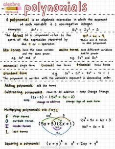 a piece of paper with the words polynomias written in different languages on it