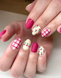 School Themed Nails, Floral Nails Acrylic, Cute Floral Nails, Porcelain Nails, Teacher Nails, Strawberry Drawing, Greenfield Village, Nail Piercing, Country Nails