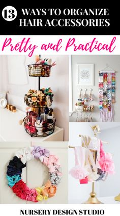 How To Store Bows And Headbands, How To Organize Hair Ties, Organize Bows And Headbands, Organizing Bows And Headbands, Toddler Hair Accessory Organizer, Organize Hair Bows, Storage Ideas For Hair Accessories, How To Store Hair Bows