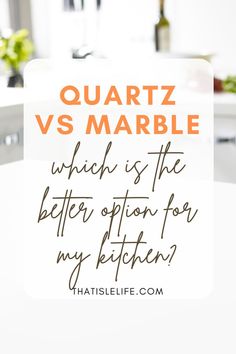 Quartz vs marble Porcelain Countertops Vs Quartz, Kitchen Marble Top, Calacatta Gold Quartz, Marble Backsplash, Cultured Marble, Boho Kitchen, Living Room Design Decor, Marble Countertops