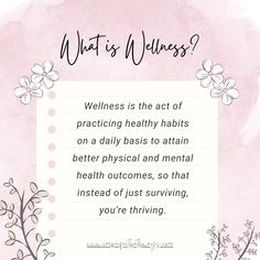 Mental Health Wellness - Check in on your overall wellness. Journey Quotes, Mindset Coaching, Home Health, Wellness Tips, Mental Wellness