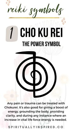 Cho Ku Rei, Chakra Healing Meditation, Health Symbol