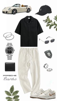 #outfitinspo #outfit #men #oldmoney #porsche #elegant #aesthtetic Old Money Men Outfit, Outfit Semi Formal, Polo Outfit Men, Outfits For Teenage Guys, Old Money Men, Casual Classy Outfits, Money Men, Money Clothing