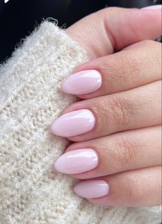 Pink Spring Nails, Pale Pink Nails, Designs For Short Nails, Trendy Shades, Light Pink Nails, Smink Inspiration