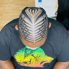 Unique Cornrow Hairstyles, Braided Hairstyles Goddess Braids, Mens Cornrows Design Black Men, Hairstyles Goddess Braids, Braid Designs For Men, Wavy Hair Hairstyles, Hairstyles For Thinning Hair, Hairstyles For Wavy Hair