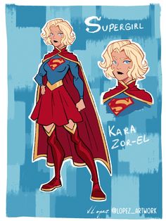 a drawing of two women dressed as supergirls