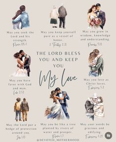 a poster with some words on it that says, the lord and i keep you close to