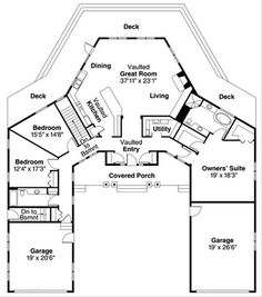 the floor plan for this house shows the living area and bedroom areas, as well as the