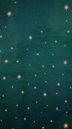 an image of stars in the sky on a green background that is too dark for me to see