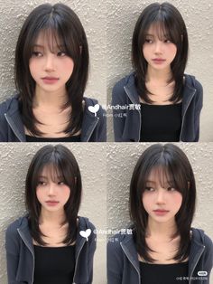 Long Wolfcut Haircut With Bangs, Wolf Haircut, Haircut Wavy, Haircut Straight, Haircut With Bangs, Long Wolfcut Haircut, Choppy Hair, Hair Inspiration Short