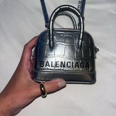 Cutest Purse Ever! So Sad To Say Bye To Her But Just Don’t Wear Her As Much Anymore. Super Cute As A Belt Bag As Well. Fits Cards, Airpods, Lip Gloss, All The Night Out Necessities! Open To Offers:) Bags Balenciaga, Say Bye, Cross Body Purse, Cute Purses, Just Don, Belt Bag, Purses Crossbody, Mini Bag, Lip Gloss