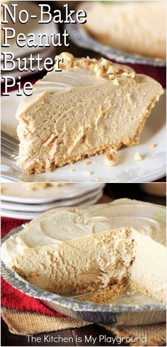 Fluffy No-Bake Peanut Butter Pie Whipped Cream Pie, Cream Cheese Homemade, Peanut Butter Cream Pie, Lost 100 Pounds, Peanut Butter Desserts, Peanut Butter Cheesecake, Whipped Cream Cheese