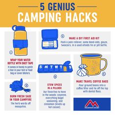 the 5 genius camping hacks