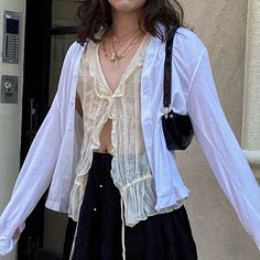 Cooler Style, Quoi Porter, Vintage Crop Tops, 가을 패션, Streetwear Women, Mode Vintage, Mode Inspiration