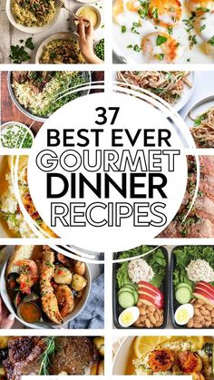 the best ever gourmet dinner recipes to make it easier for you to eat