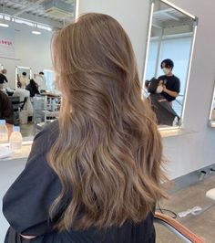 The Best 2024 Haircut & Color Based On Your Zodiac Sign | Ecemella One Solid Hair Color Light Brown, Light Brunette Hair Solid, Soft Cool Brown Hair, Light Brown Hair With Deminsions, Muted Brown Hair, Solid Brown Hair, Neutral Brown Hair Color, Light Brown Hair With Lowlights, Pelo Color Ceniza