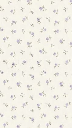 a white background with purple flowers on it