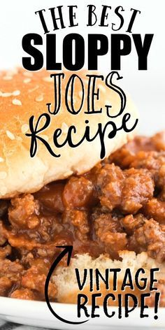 the best sloppy joe's recipe vintage recipe