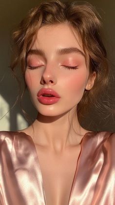 Soft Golden Makeup, Make Up Guide, Rose Makeup, Best Makeup Tips, Makeup Idea, Ethereal Makeup, Glow Skin