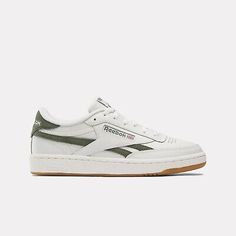 Top Seller for Reebok Club C Revenge [100033098] Men Women Casual Shoes Chalk / Varsity Green, Fashion Women's shoes Green Reebok, Reebok Club C Revenge, Club C Revenge, Lifestyle Shoes, Reebok Sneakers, Reebok Club C, Cross Training Shoes, Club C, Black Trainers