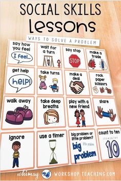 the social skills lesson for kids to learn