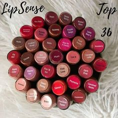 Did your favorite LipSense color make the cut? Here are the 36 colors they are releasing to keep ahead of the stock Caramel Latte, Purple Reign, Hot Lips