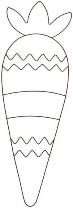 a drawing of a strawberry with lines on the top and bottom, as well as an outline