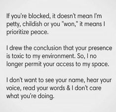 a poem written in black and white with the words'if you're blocked, it doesn't mean i'm pretty, childishish