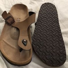 Birkenstock Gizeh Sandal Beige New Never Used Sz 44 (11 Men’s/13 Women) No Tags Or Box. Shoes Birkenstock, Men Birkenstock, Birkenstock Brown, Birkenstock Shoes, Birkenstock Gizeh, Flip Flop Sandals, Birkenstock, Flip Flops, Shoes Sandals