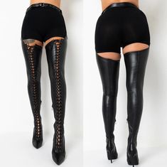 Punk Gothic Cross-Tied Overknee Boots are a statement piece that works in many styles. Our Impressive Leather Strip Shoe For Women comes with an amazing strap design and the cross-tie over-knee feature makes it very cool and excellent. The high heels add more sexiness to the shoes. Whether you're going to a party or are heading out for the day with friends, these goth tough-looking over-the-knee boots will add more fashion sense to your outfit. Please check out our size chart carefully Estimated Strip Shoes, Shoe For Women, Day With Friends, Gothic Cross, Gothic Crosses, Boots Leather, Strap Design, Personalized Products, Pet Hair