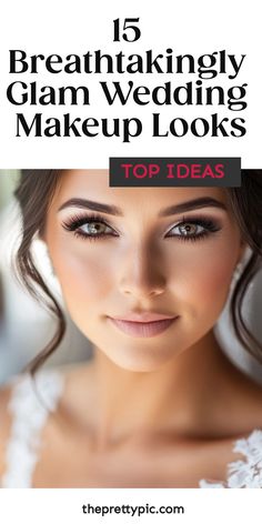 Bridal Makeup Inspiration Wedding Day, Natural Makeup For A Wedding, Natural Makeup Bridal Looks, Makeup For Wedding Brown Eyes, Wedding Makeup Auburn Hair, Day Event Makeup, Makeup Ideas For Bride, Natural Fall Bridal Makeup, Makeup For Mother Of The Groom