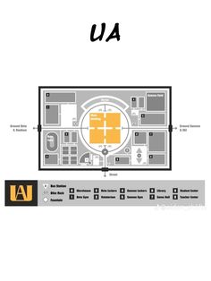 the usa floor plan for an indoor arena