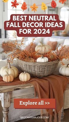 the best neutral fall decor ideas for 2014