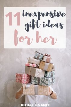 inexpensive gift ideas for her Diy Gifts For Men, Diy Christmas Presents, Handmade Gifts For Men, Diy For Men