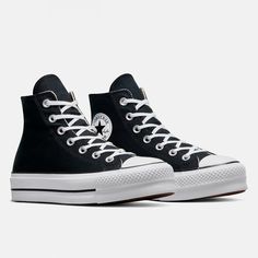 Zapatillas casual de mujer Chuck Taylor All Star Platform Lift Alta Lona Converse All Star Platform, Chuck Taylor All Star, Chuck Taylor, Collage