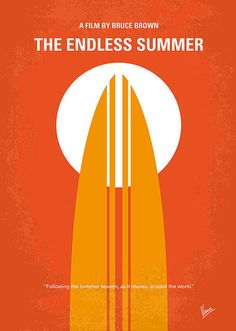 the endless summer minimal movie poster