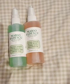 Mario Badescu Facial Spray, Facial Spray, Rose Water, Green Tea, Hand Soap Bottle, Facial