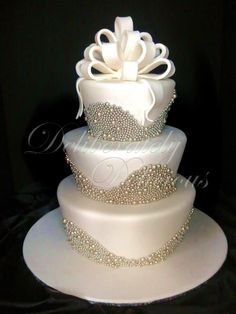 an image of a wedding cake on the facebook page