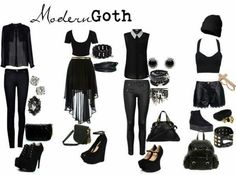 Modern Goth .. Modern Goth Outfits, Goth Office, Modern Goth, Tokyo Street Fashion, Hipster Grunge, Looks Black, Grunge Goth, Gothic Outfits, Goth Outfits