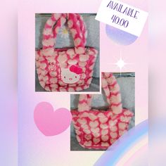 Viral Hello Kitty Purse Rectangular Hello Kitty Print Bag, Hello Kitty Purse, Hello Kitty Bags, Hello Kitty Bag, Hello Kitty Pink, Shoulder Bags, Hello Kitty, Bag Lady, Purse