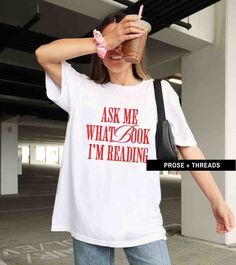 For those times out in the wild - find your new book BFF and carry on building that TBR! This is a Comfort Colors shirt. It's the cutest and most trendy way to emit all those important bookish vibes! This is the perfect light academia shirt! Great as a gift! * Q U I C K * F A C T S * ✺ 100% preshrunk cotton ✺ Wash and dry normally (on cool for best results) * S I Z I N G * ✺ Sizing is unisex so runs like men's, though not overly large ✺ Most women find their typical size works best, since they a Book Merch Ideas, Bookish Shirts, Booktok Merch, Tarot Shirt, Book Club Shirt, Literary Shirts, Book Merch, Bookish Merch, Enemies To Lovers