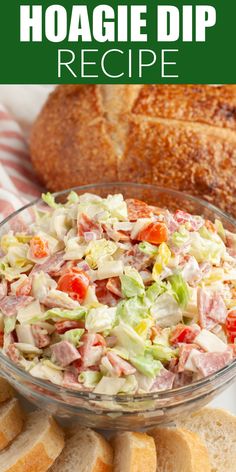 this homemade hoagie dip recipe is so good it's easy to make