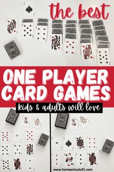 the best one player card games for kids and adults will love