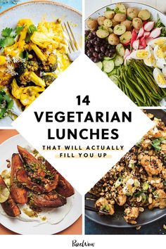 vegetarian lunches that will actually fill you up