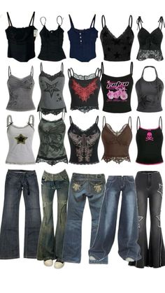 2000 Outfit Ideas, Creative Outfit Ideas, Trashy Outfits, Ideas Outfit, Stylish Outfit