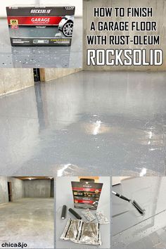 how to finish a garage floor with rust - glemum rocksold